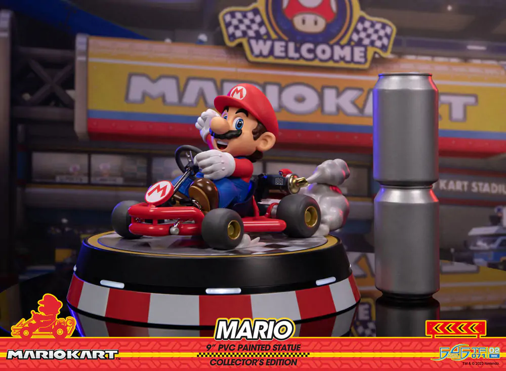Mario Kart Mario Collector's Edition PVC szobor figura 22 cm termékfotó