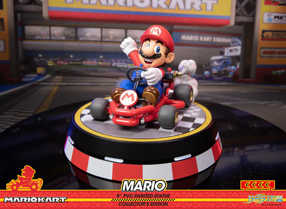 Mario Kart Mario Collector's Edition PVC szobor figura 22 cm termékfotó