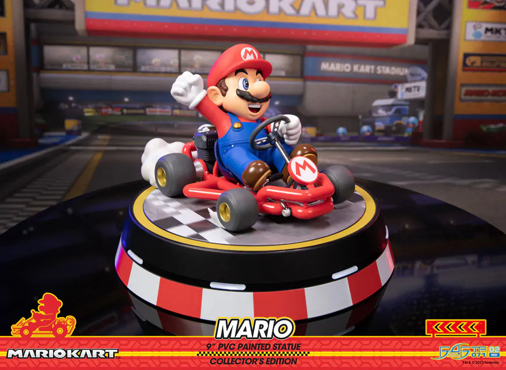 Mario Kart Mario Collector's Edition PVC szobor figura 22 cm termékfotó
