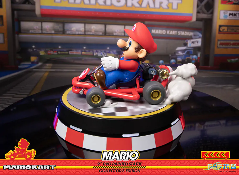 Mario Kart Mario Collector's Edition PVC szobor figura 22 cm termékfotó