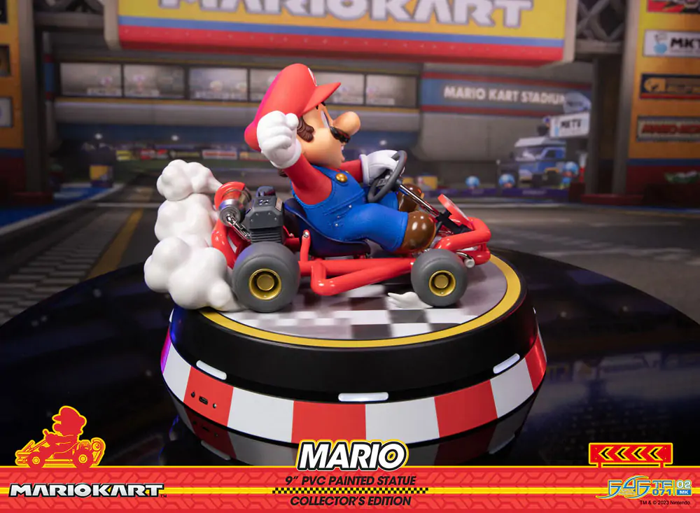 Mario Kart Mario Collector's Edition PVC szobor figura 22 cm termékfotó