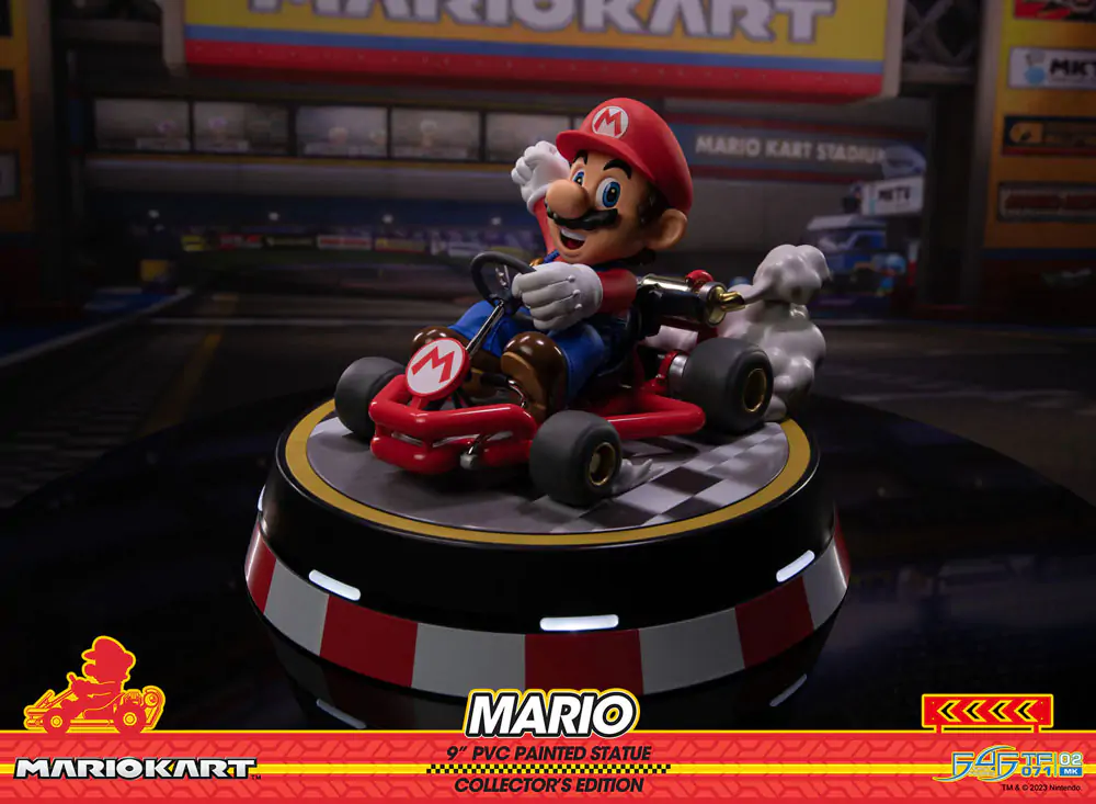 Mario Kart Mario Collector's Edition PVC szobor figura 22 cm termékfotó