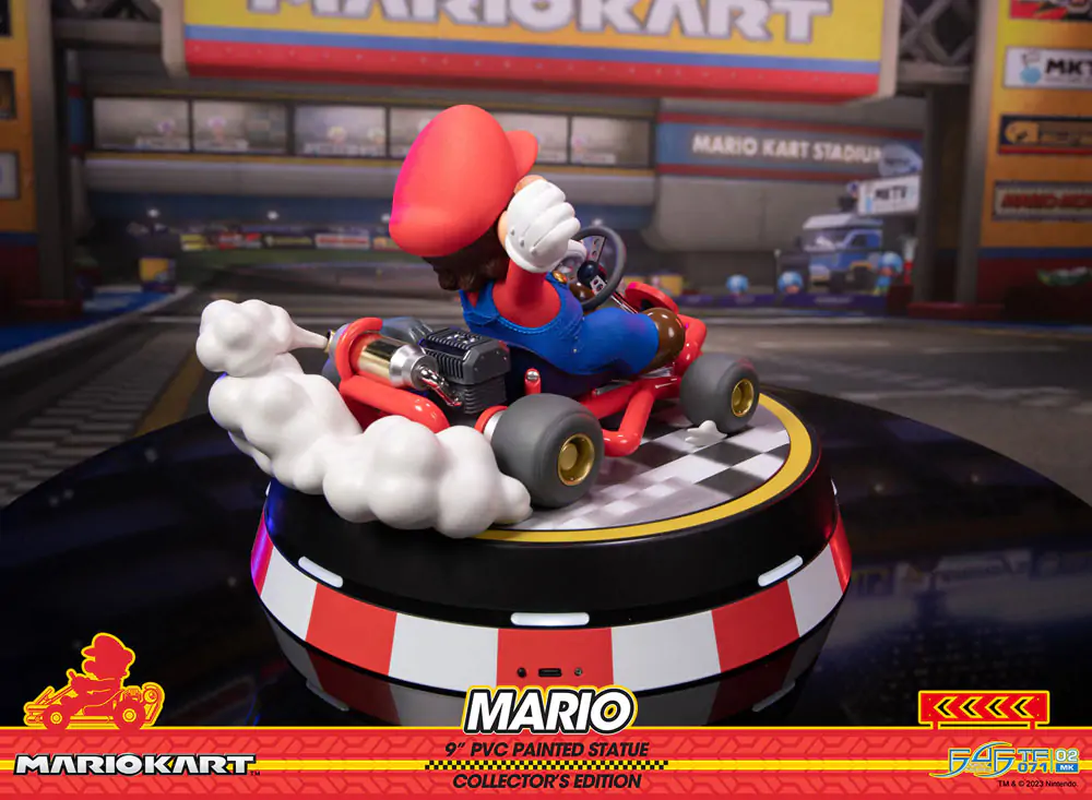 Mario Kart Mario Collector's Edition PVC szobor figura 22 cm termékfotó