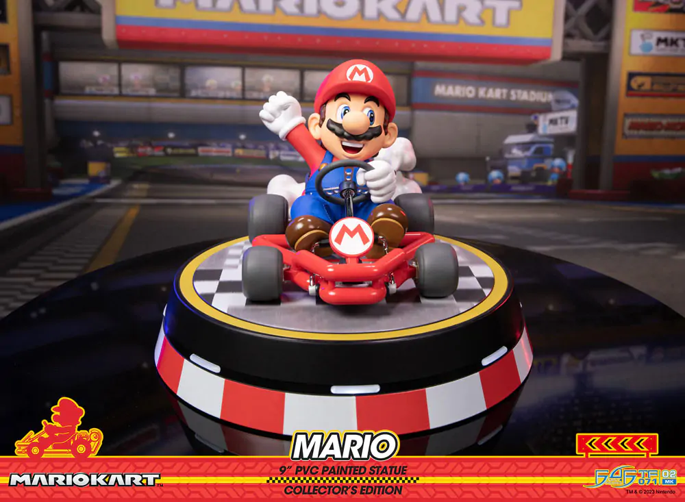 Mario Kart Mario Collector's Edition PVC szobor figura 22 cm termékfotó