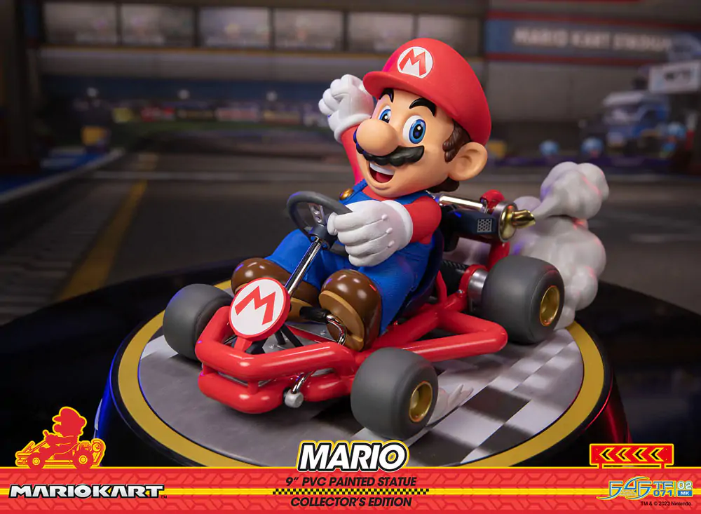 Mario Kart Mario Collector's Edition PVC szobor figura 22 cm termékfotó