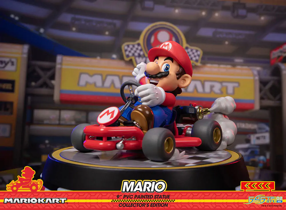 Mario Kart Mario Collector's Edition PVC szobor figura 22 cm termékfotó
