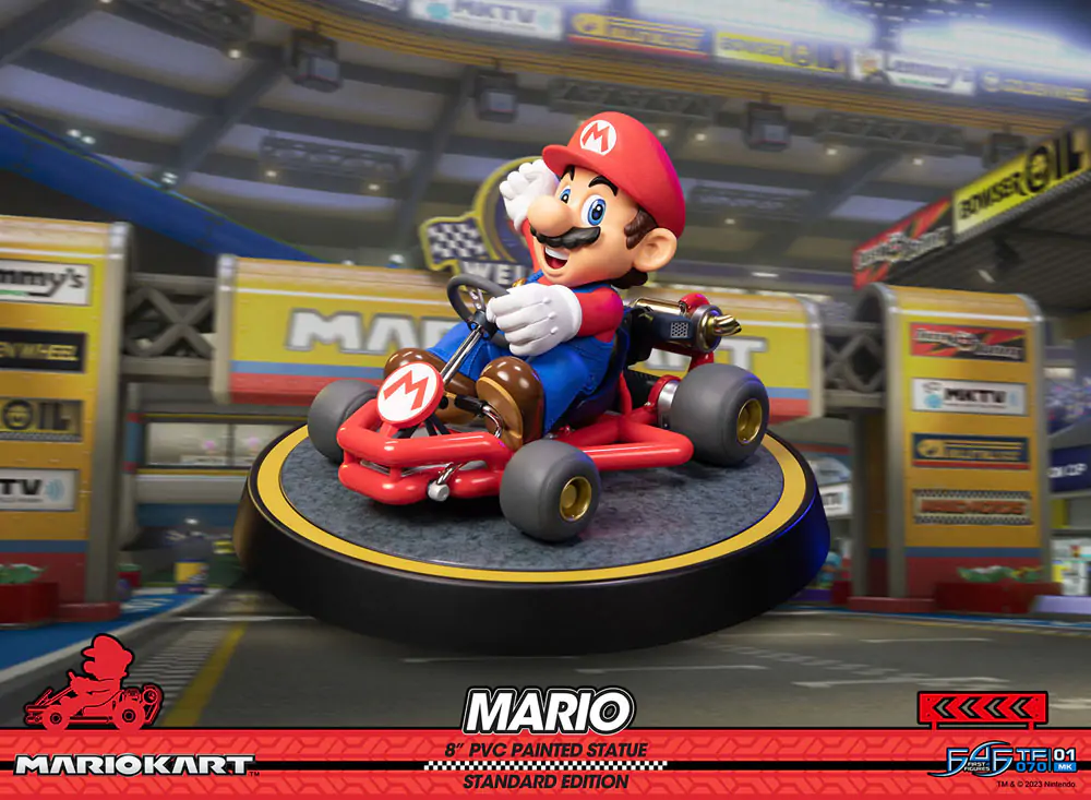 Mario Kart Mario Standard Edition PVC szobor figura 19 cm termékfotó