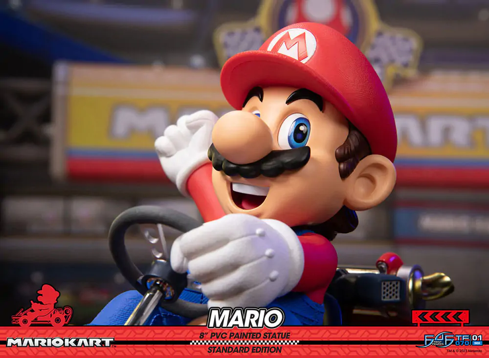 Mario Kart Mario Standard Edition PVC szobor figura 19 cm termékfotó