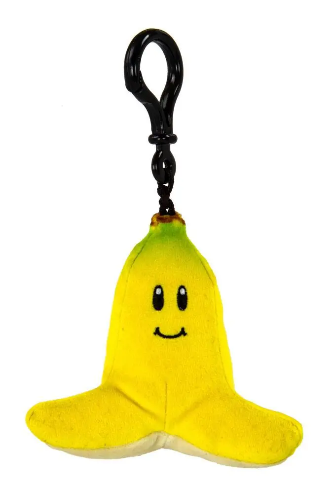 Mario Kart Mocchi-Mocchi Clip On plüss Hanger Banana 10 cm termékfotó