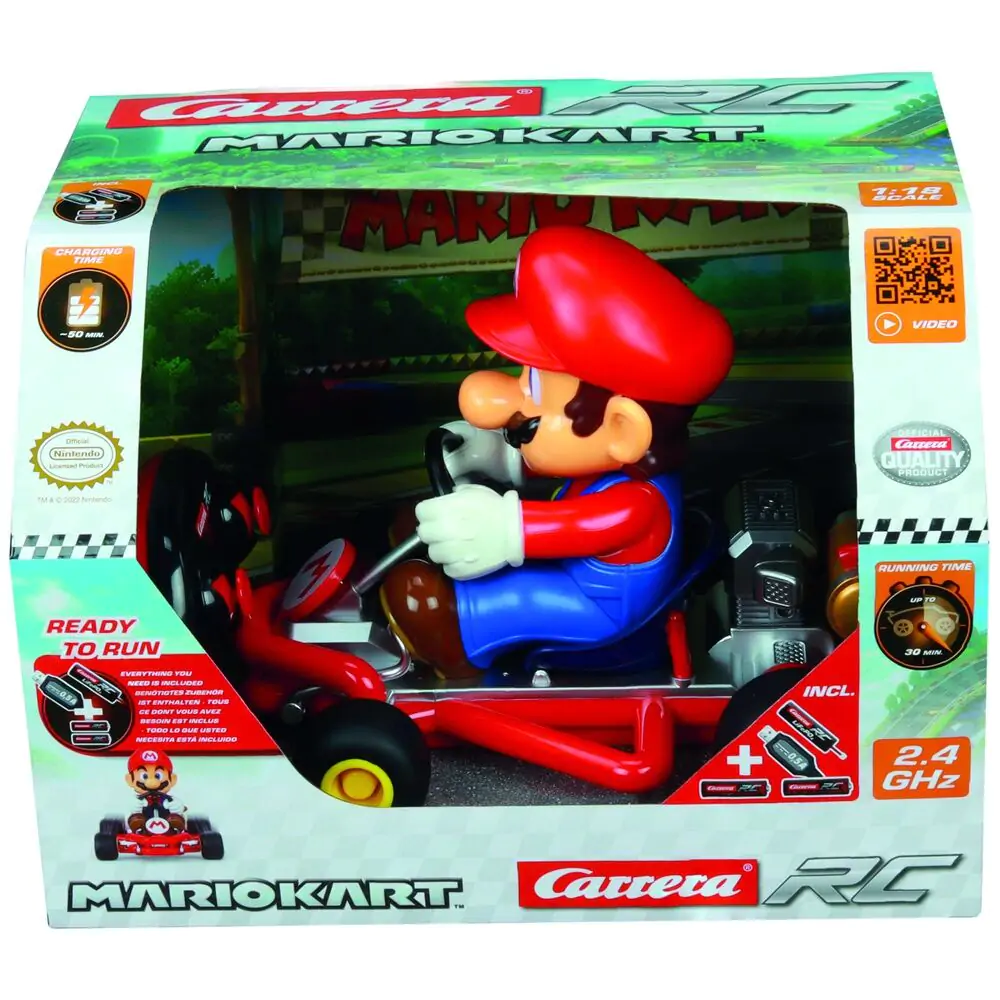 Mario Kart Pipe Kart távirányítós autó termékfotó