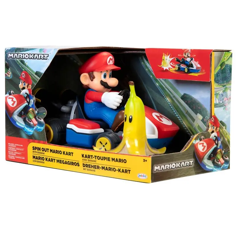 Mario Kart spinout Mario Kart figura 6cm termékfotó