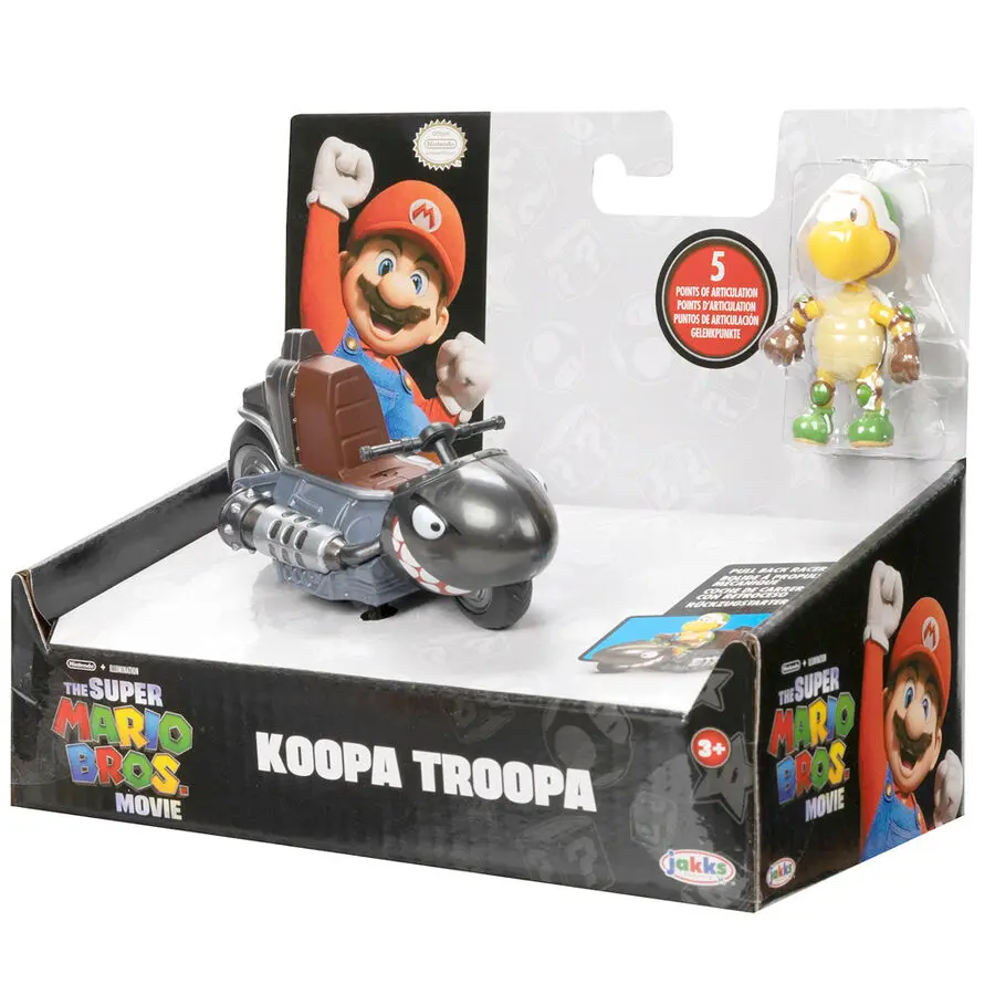 Mario Kart The Movie Koopa Troopa Kart Kart figura 6cm termékfotó