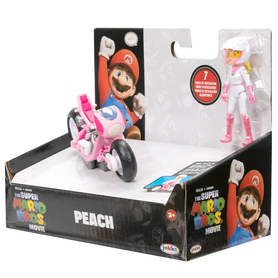 Mario Kart The Movie Peach Kart figure 7cm termékfotó