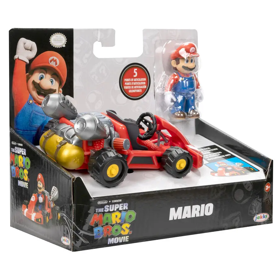 Mario Kart The Movie Super Mario Kart figura 7cm termékfotó