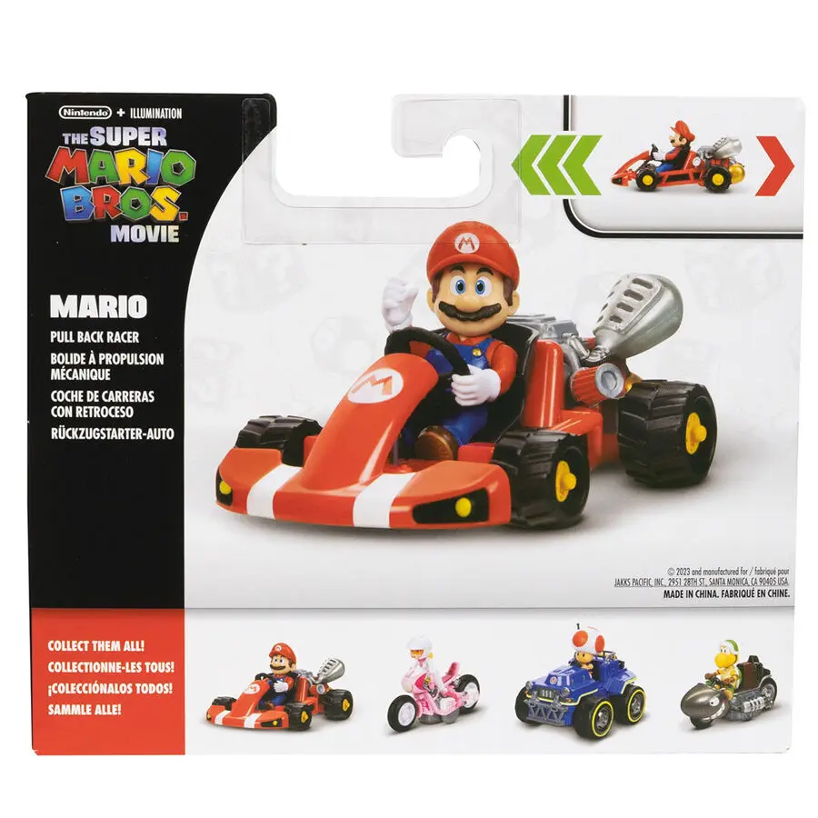 Mario Kart The Movie Super Mario Kart figura 7cm termékfotó