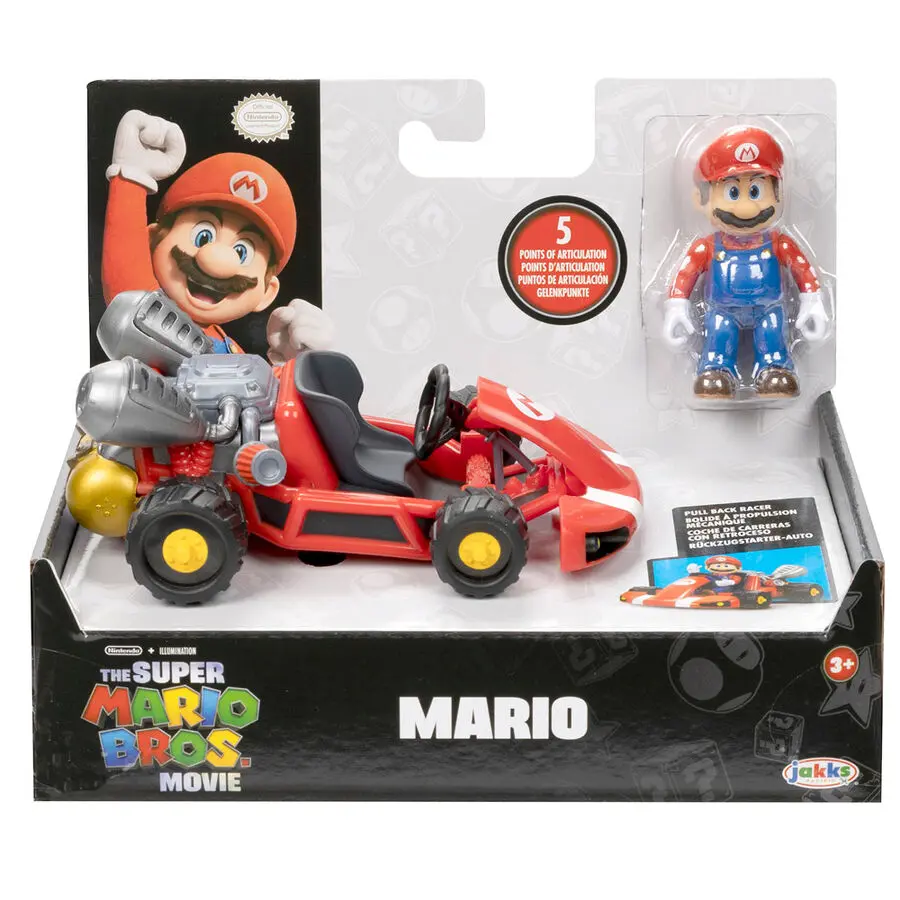 Mario Kart The Movie Super Mario Kart figura 7cm termékfotó