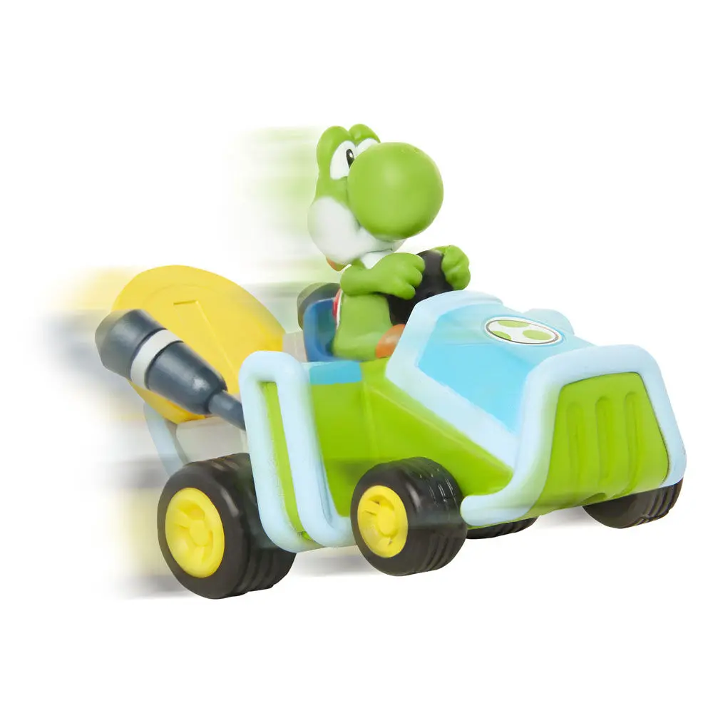 Mario Kart wave 1 Super Mario Coin Racers Yoshi figura 6 cm termékfotó