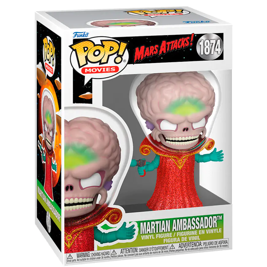 Mars Attacks Funko POP! Movies Vinyl figura Ambassador 9 cm termékfotó