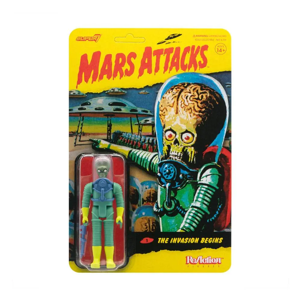 Mars Attacks ReAction The Invasion Begins akciófigura 10 cm termékfotó