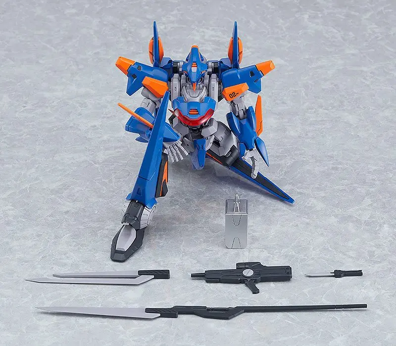 Martian Successor Nadesico Moderoid Aestivalis Aerial Battle Frame Műanyag modell készlet 12 cm termékfotó