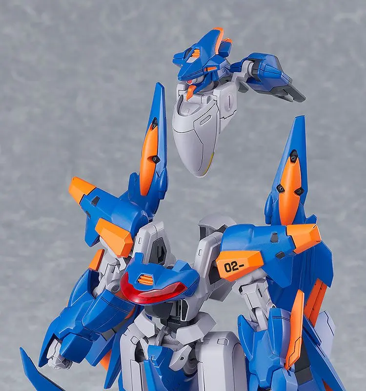 Martian Successor Nadesico Moderoid Aestivalis Aerial Battle Frame Műanyag modell készlet 12 cm termékfotó