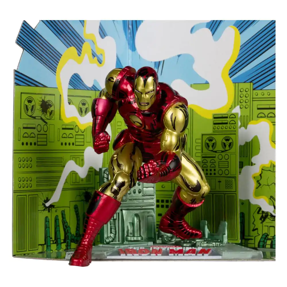 Marvel 1/10 Iron Man (The Invincible Iron Man #126) PVC szobor figura 11 cm termékfotó