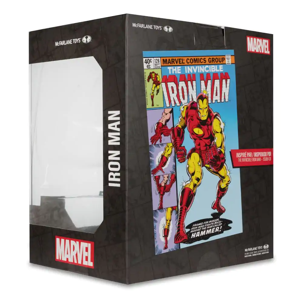 Marvel 1/10 Iron Man (The Invincible Iron Man #126) PVC szobor figura 11 cm termékfotó