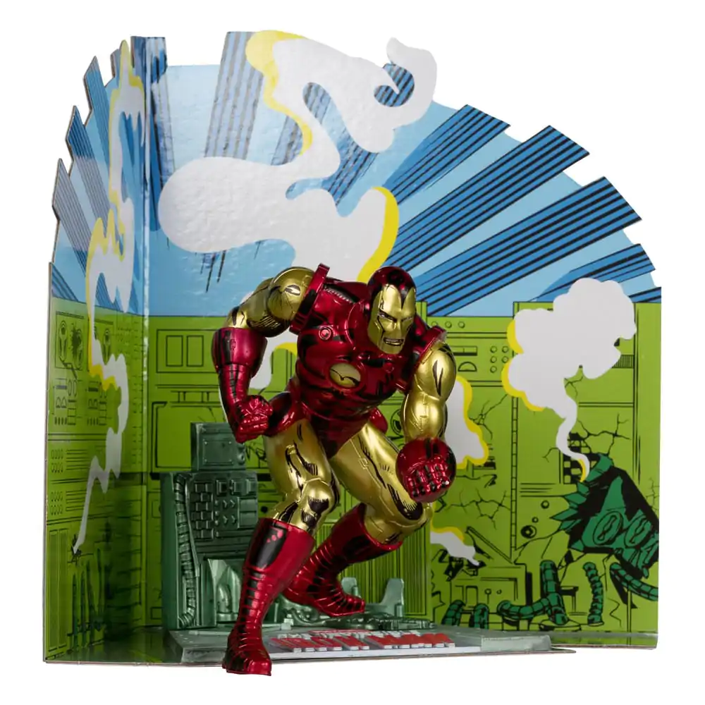 Marvel 1/10 Iron Man (The Invincible Iron Man #126) PVC szobor figura 11 cm termékfotó