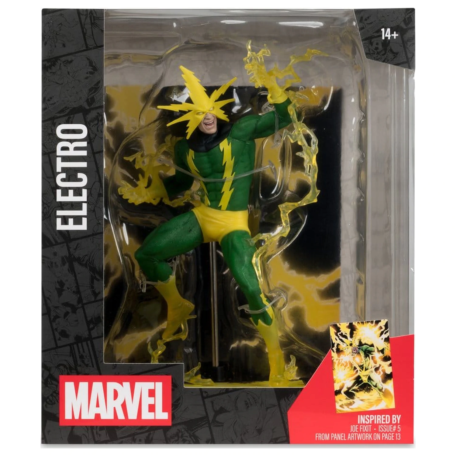 Marvel 1/10 Scale szobor figura Electro (Joe Fixit #5) 19 cm termékfotó