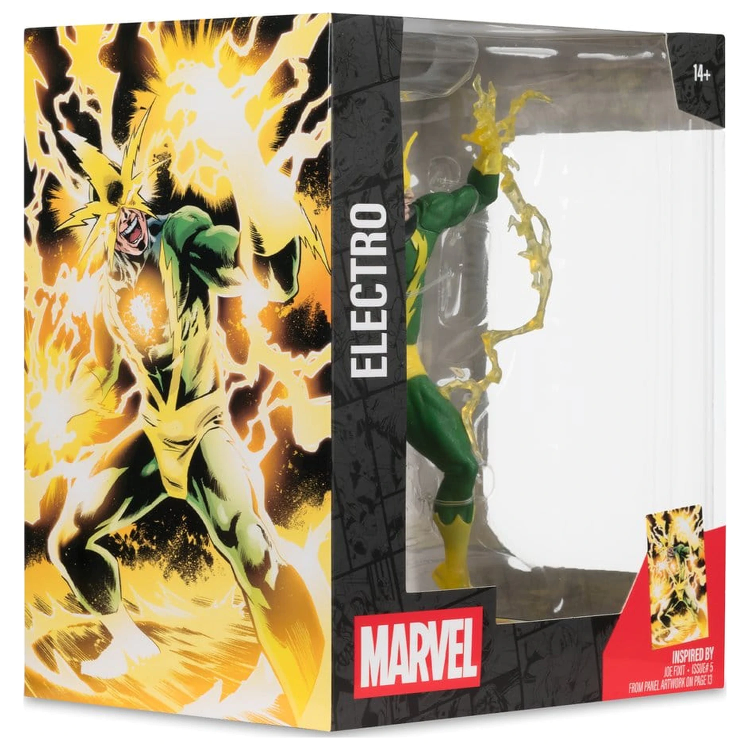 Marvel 1/10 Scale szobor figura Electro (Joe Fixit #5) 19 cm termékfotó