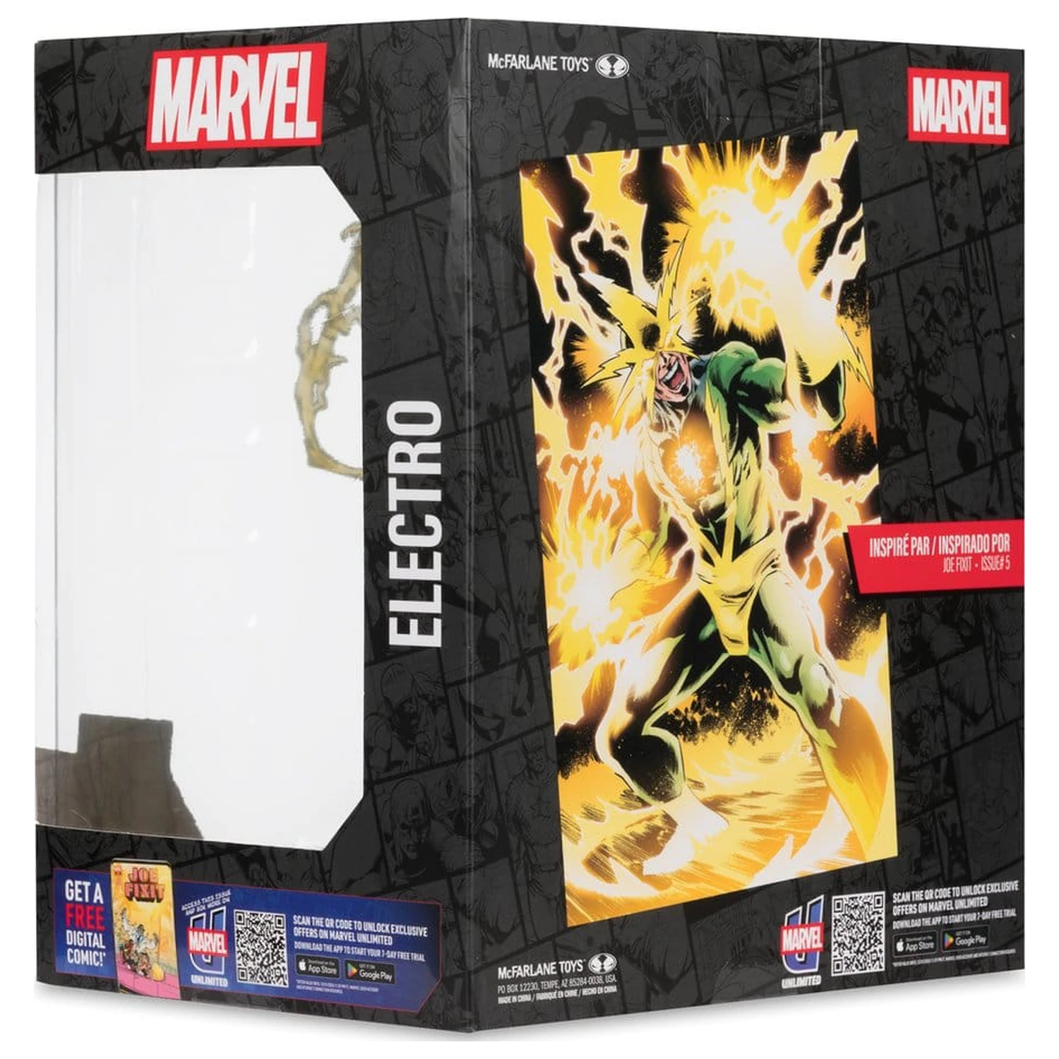 Marvel 1/10 Scale szobor figura Electro (Joe Fixit #5) 19 cm termékfotó