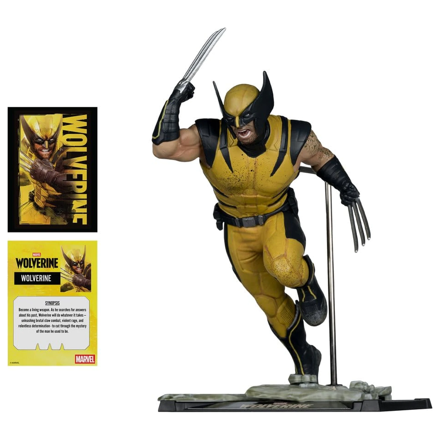Marvel 1/10 Wolverine szobor figura 18 cm termékfotó
