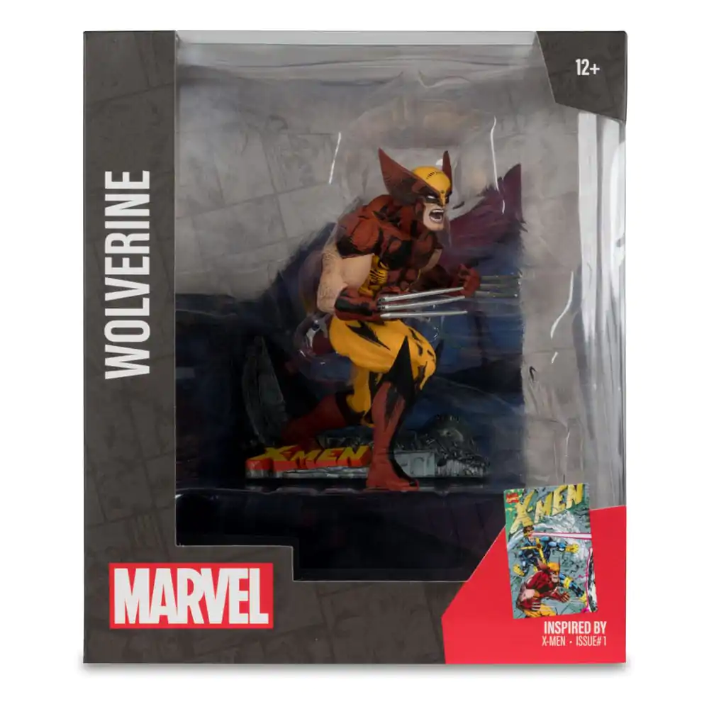 Marvel 1/10 Wolverine (X-Men #1) PVC szobor figura 12 cm termékfotó