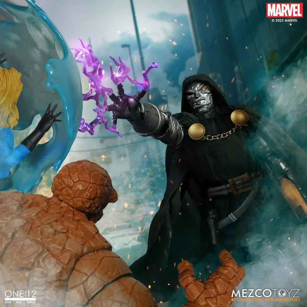 Marvel 1/12 Doctor Doom akciófigura 17 cm termékfotó