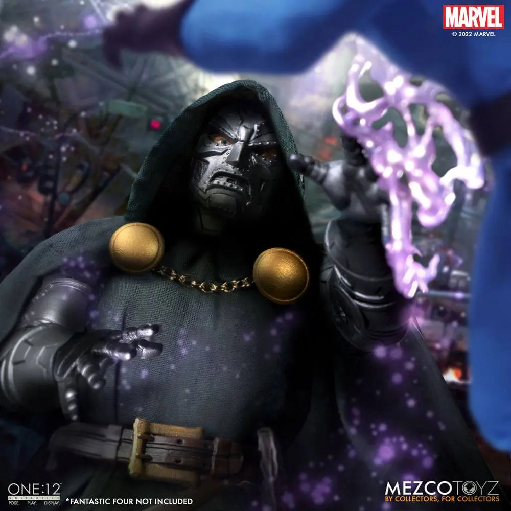 Marvel 1/12 Doctor Doom akciófigura 17 cm termékfotó