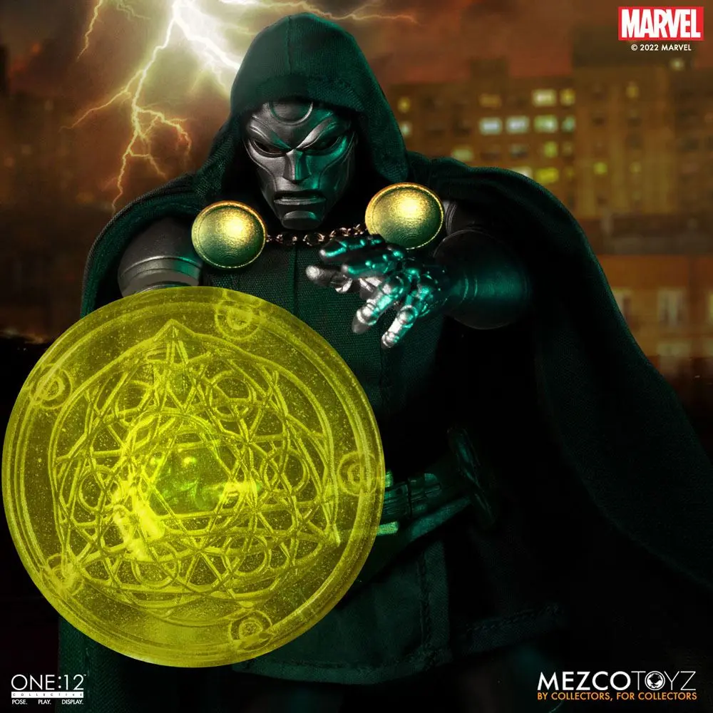 Marvel 1/12 Doctor Doom akciófigura 17 cm termékfotó