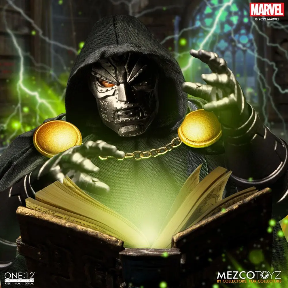 Marvel 1/12 Doctor Doom akciófigura 17 cm termékfotó