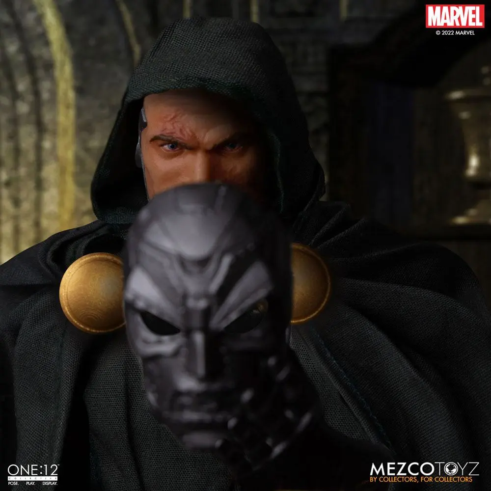Marvel 1/12 Doctor Doom akciófigura 17 cm termékfotó