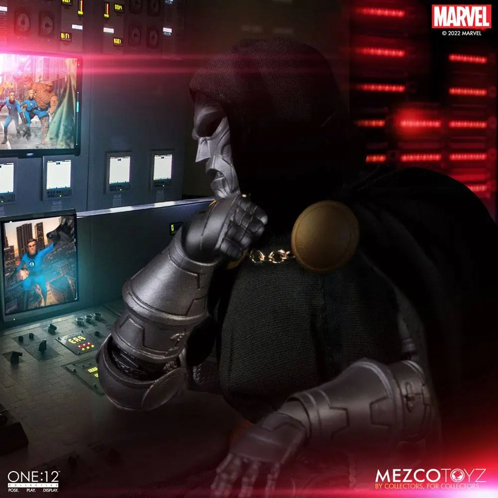 Marvel 1/12 Doctor Doom akciófigura 17 cm termékfotó