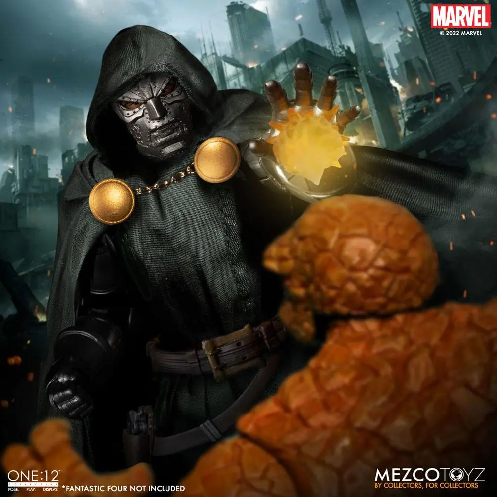 Marvel 1/12 Doctor Doom akciófigura 17 cm termékfotó