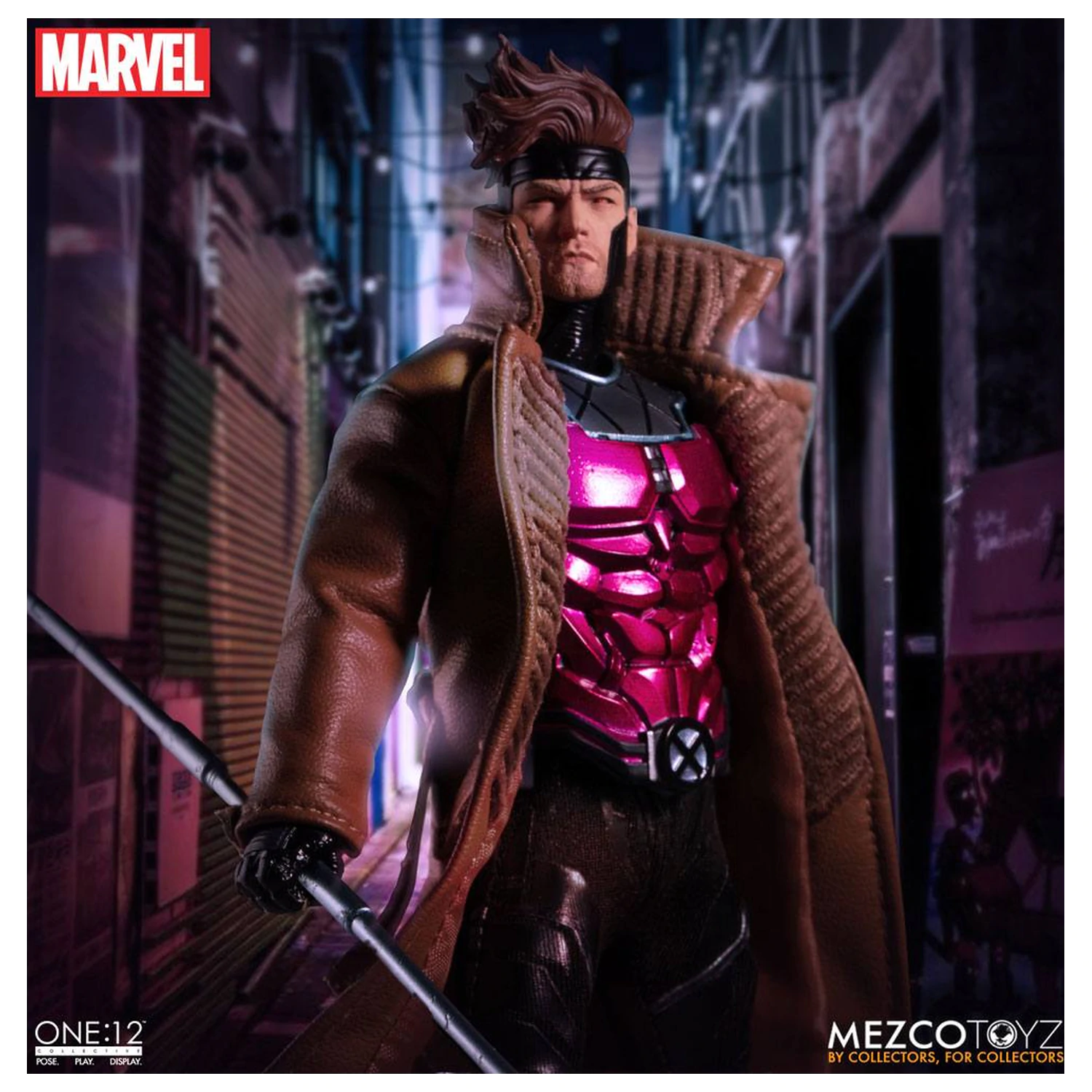 Marvel 1/12 Gambit akciófigura 17 cm termékfotó
