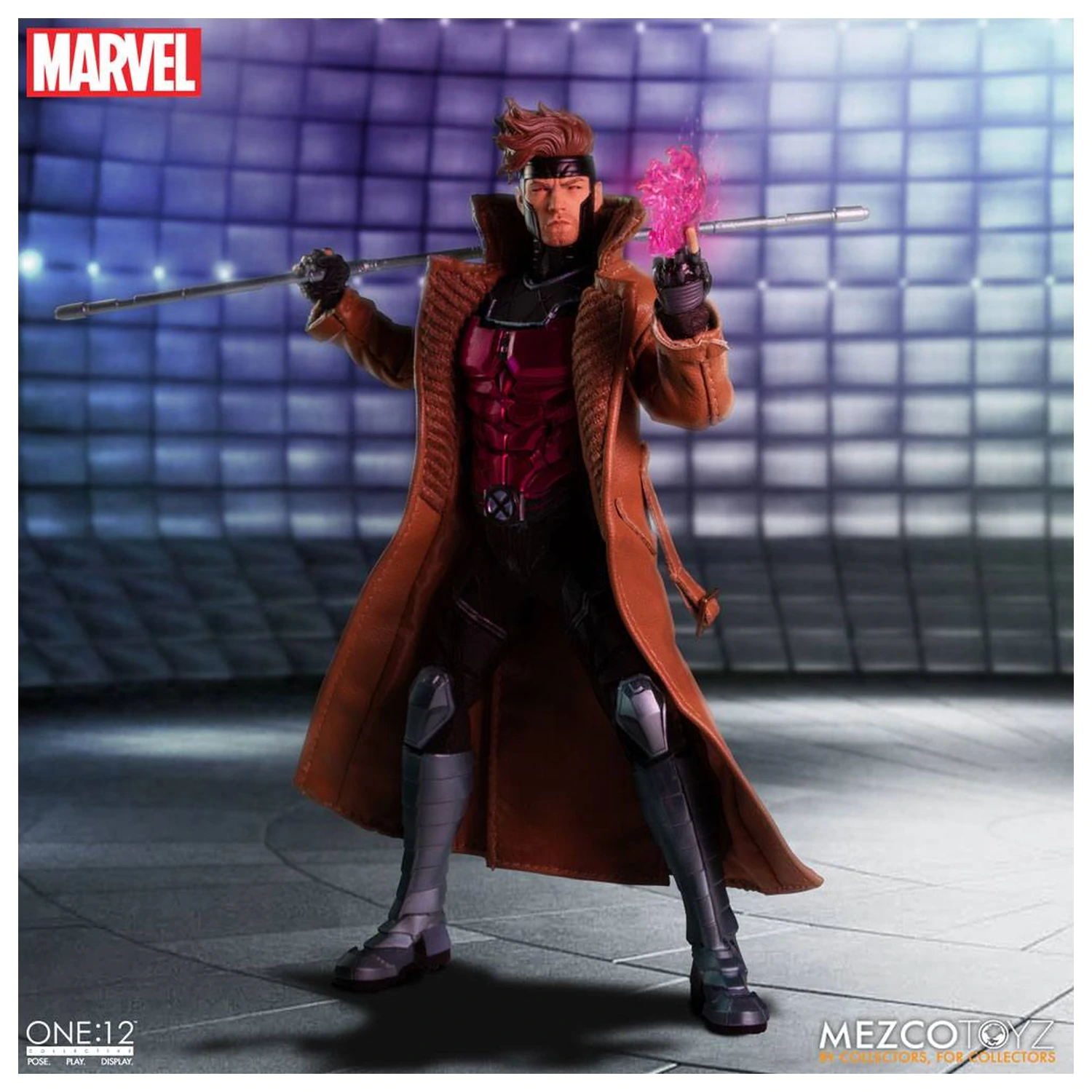 Marvel 1/12 Gambit akciófigura 17 cm termékfotó