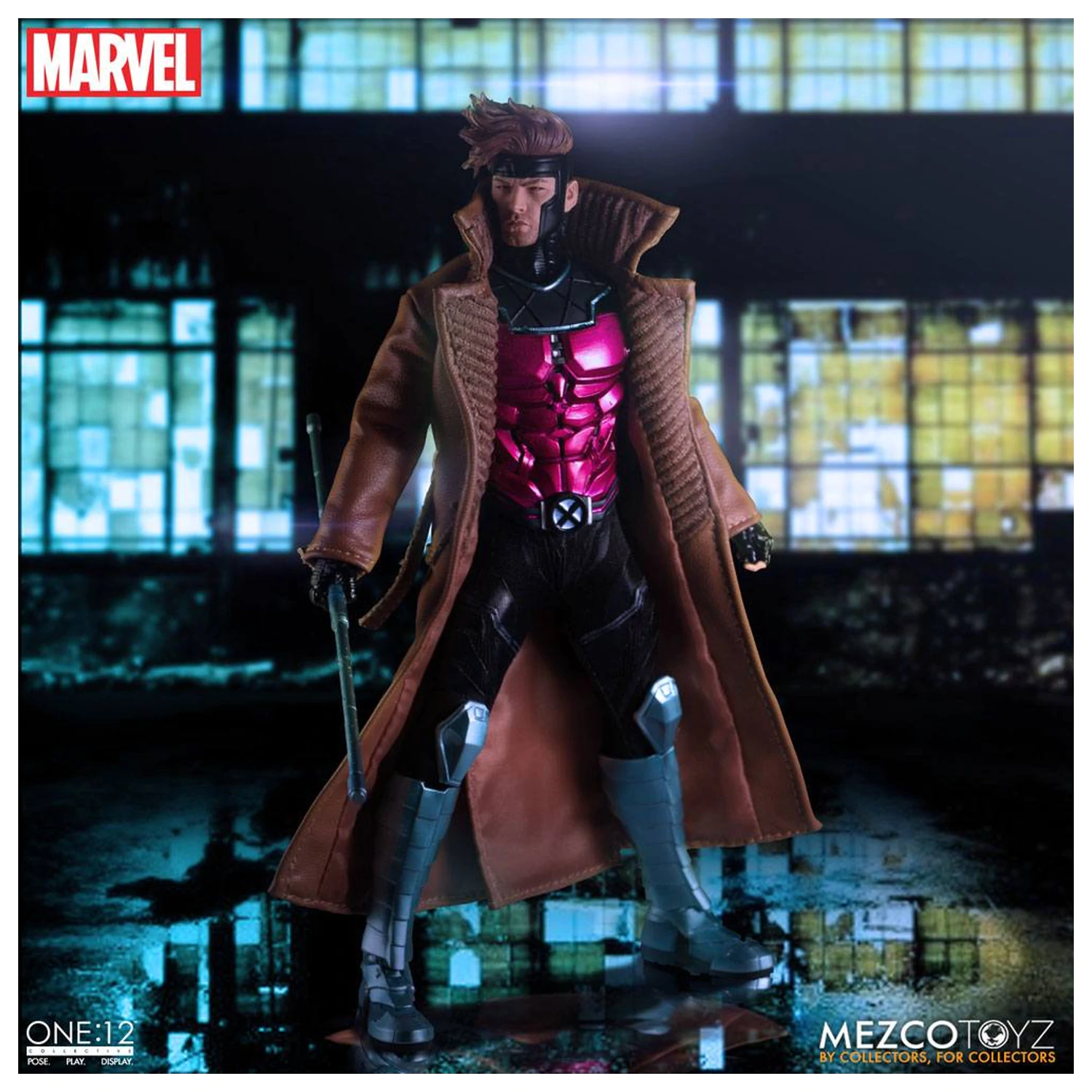 Marvel 1/12 Gambit akciófigura 17 cm termékfotó
