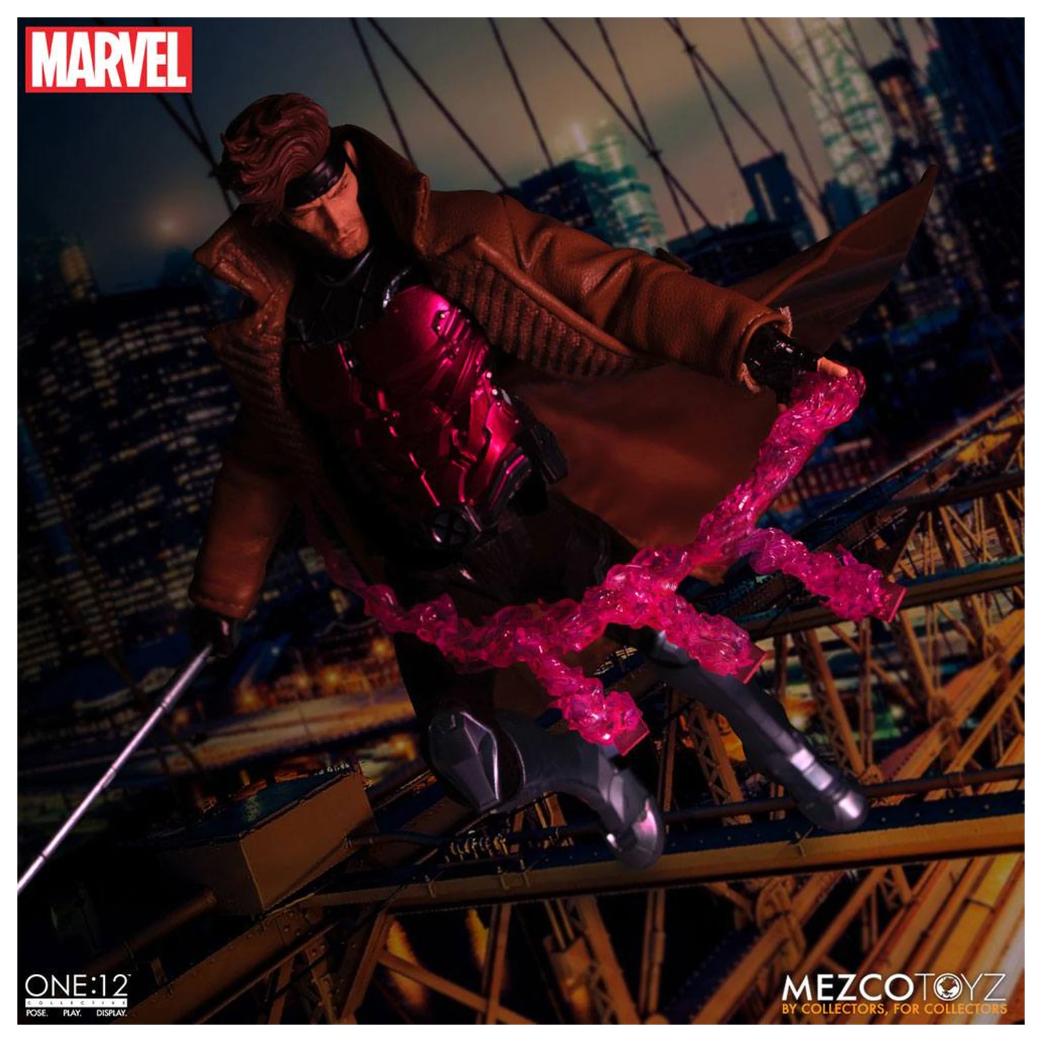 Marvel 1/12 Gambit akciófigura 17 cm termékfotó
