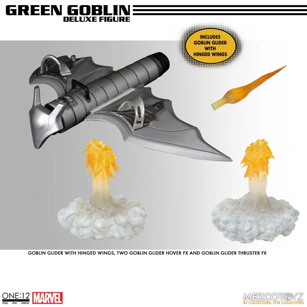 Marvel 1/12 Green Goblin - Deluxe Edition akciófigura 17 cm termékfotó