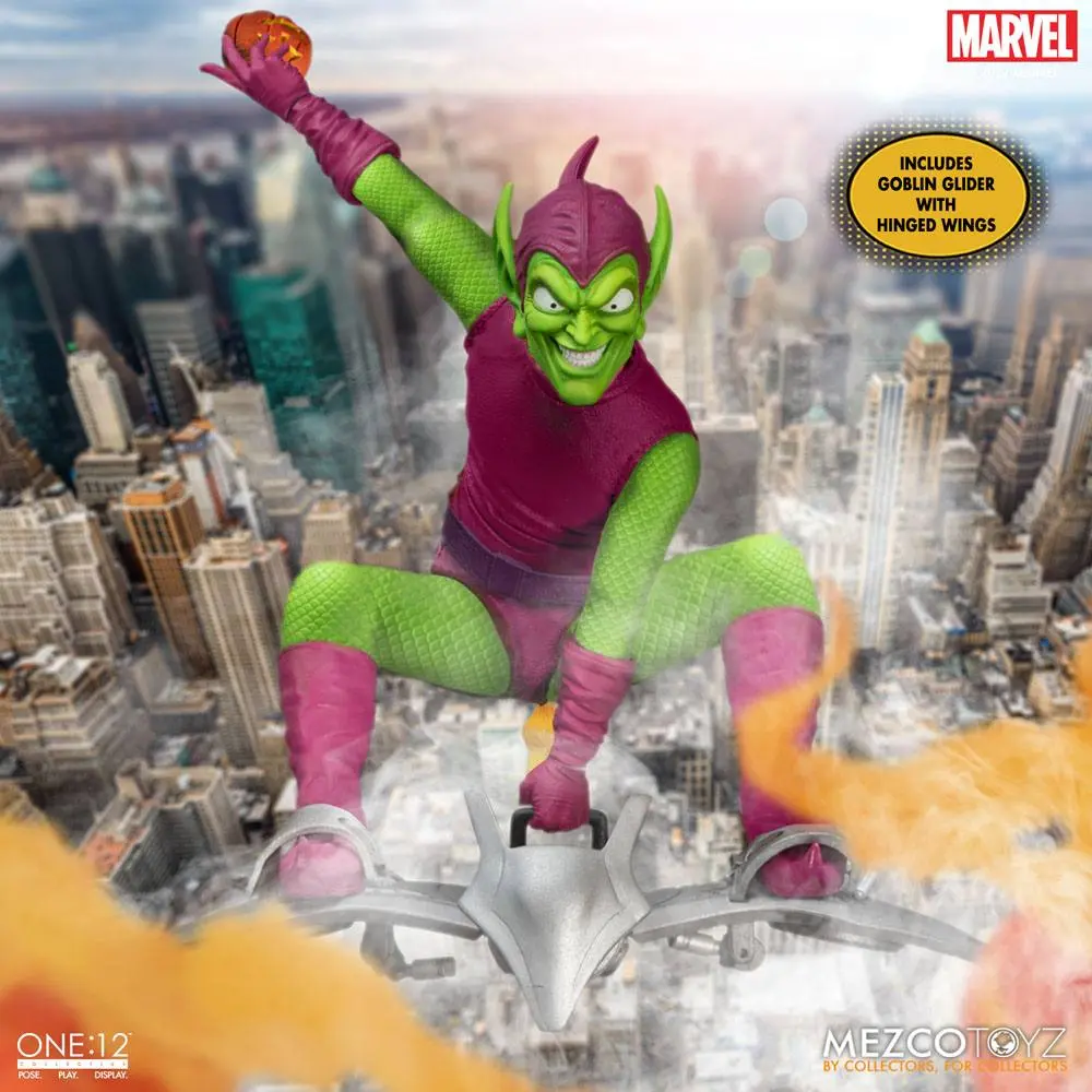 Marvel 1/12 Green Goblin - Deluxe Edition akciófigura 17 cm termékfotó