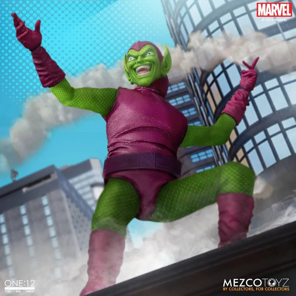 Marvel 1/12 Green Goblin - Deluxe Edition akciófigura 17 cm termékfotó