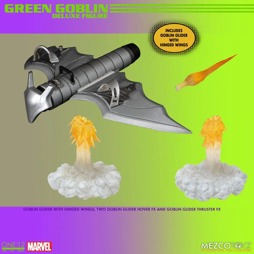 Marvel 1/12 Green Goblin - Deluxe Edition akciófigura 17 cm termékfotó