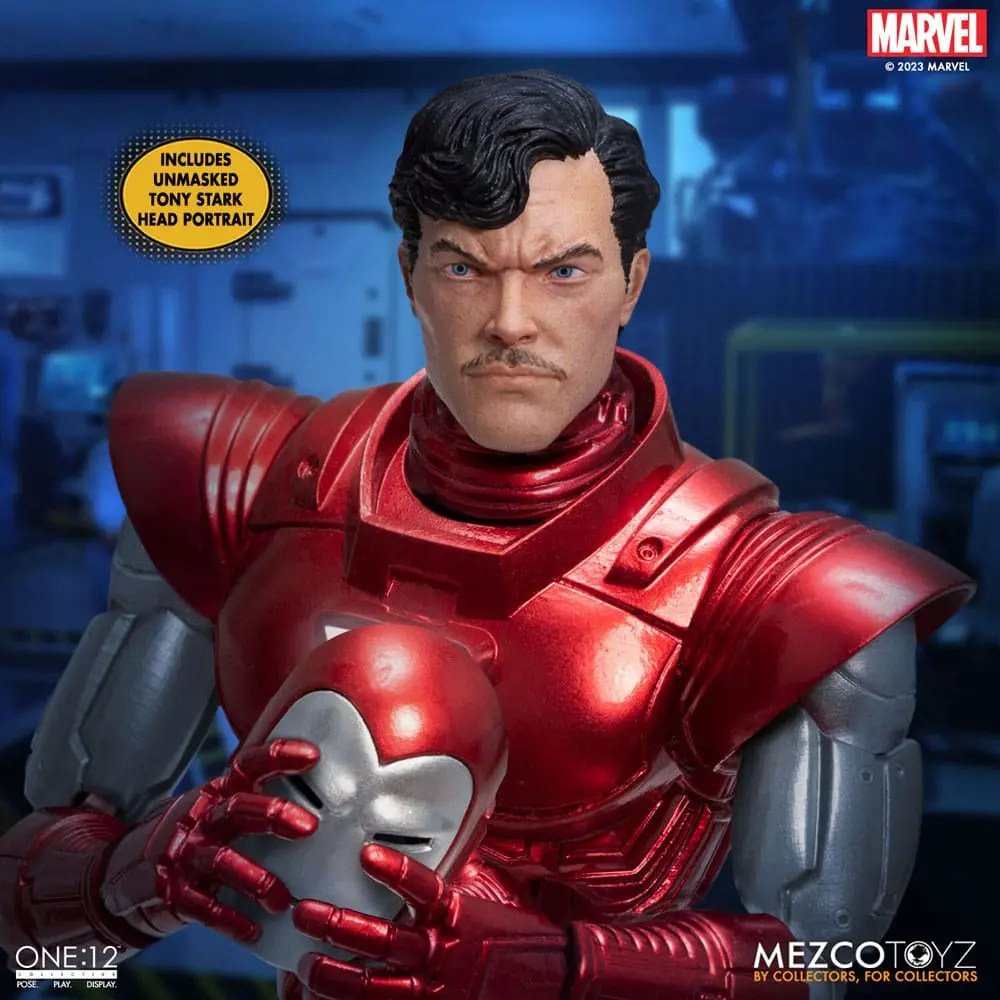 Marvel Actionfigur 1/12 Iron Man (Silver Centurion Edition) 16 cm termékfotó