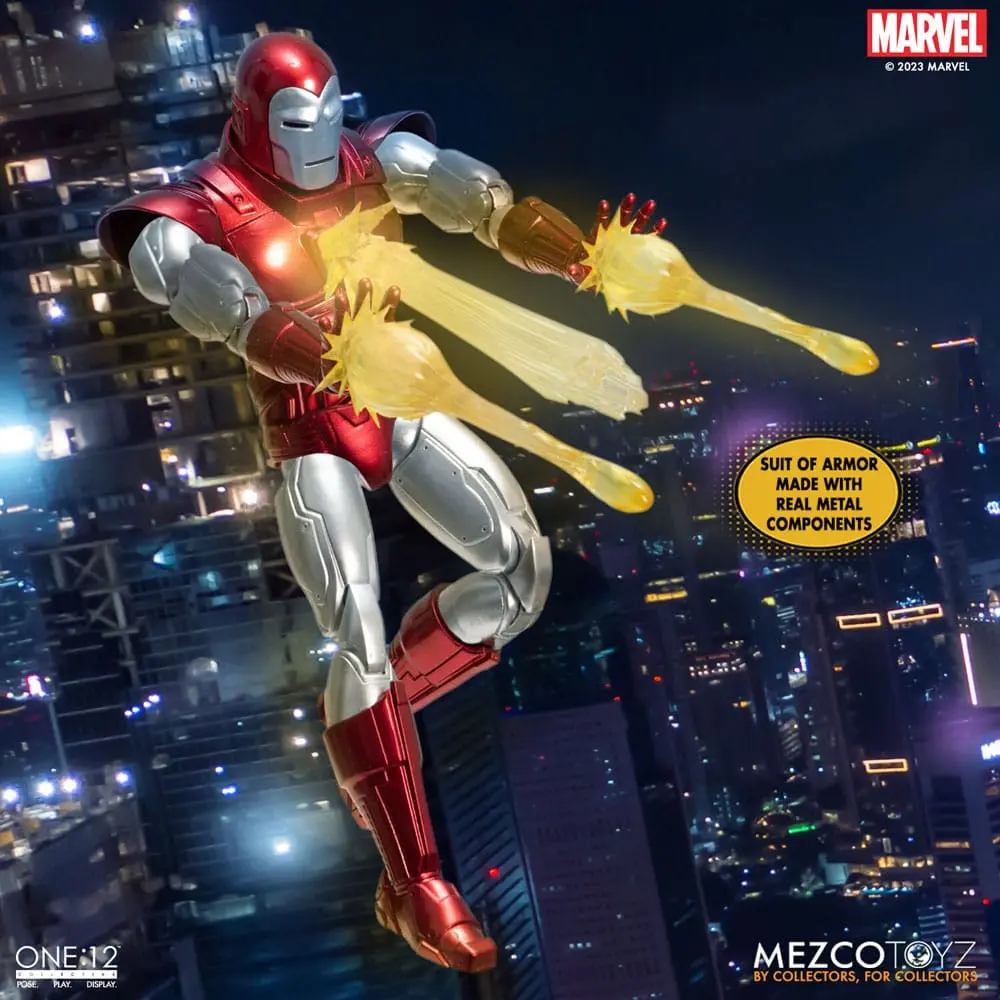 Marvel Actionfigur 1/12 Iron Man (Silver Centurion Edition) 16 cm termékfotó